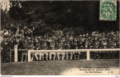 CPA Paris - Longchamps Revue du 14 Julliet 1907 (80324)