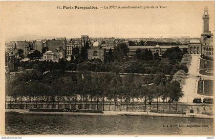 CPA PARIS Perspective. 12. XVIe arrondissement (577645)