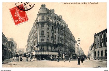 Paris - Rue Falguière et rue de Vaugirard