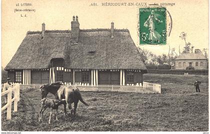 CARTE Postale Ancienne  de HERICOURT en CAUX