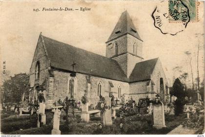 CPA Fontaine le Dun-Église (234766)