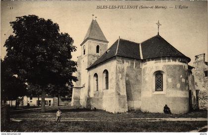 CPA Isles-les-Villenoy - L'Eglise (1038709)