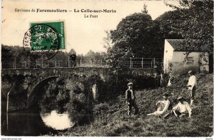 CPA La Celle-sur-Morin - Le Pont - Environs de Faremoutiers (1038736)