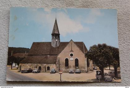 Cpm, Thomery, église, Seine et Marne 77