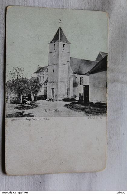 Dury, l'église, Somme 80