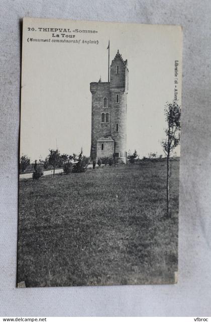 Thiepval, la tour, Somme 80