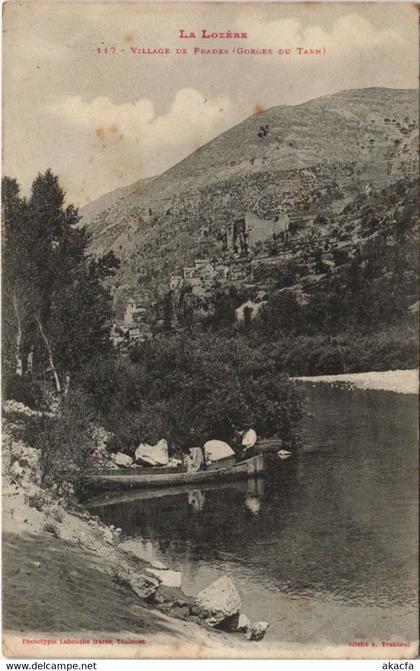 CPA PRADES Village de Prades - Gorges du Tarn (1087714)