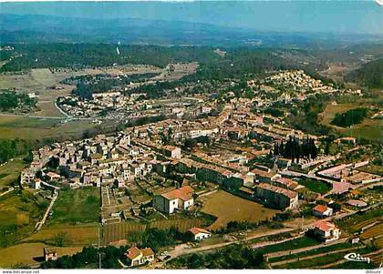 83 - Carces - Vue Générale aérienne - CPM - Voir Scans Recto-Verso