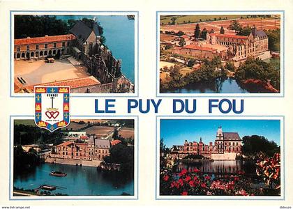 85 - Les Epesses - Le Château du Puy du Fou - Multivues - CPM - Voir Scans Recto-Verso