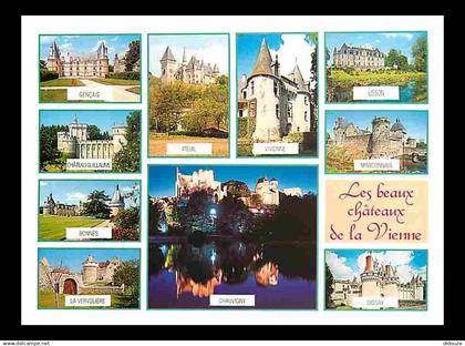 86 - Vienne - Chateaux de la Vienne - Multivues - CPM - Voir Scans Recto-Verso