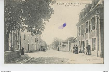 LA VILLEDIEU DU CLAIN - La Route de Civray