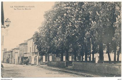 LA VILLEDIEU DU CLAIN - Place du Marché