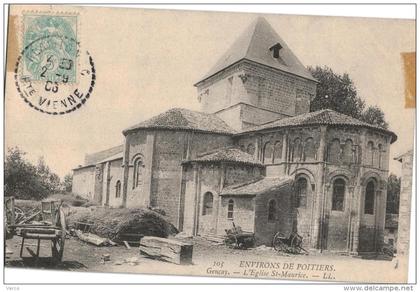 Carte Postale Ancienne de GENCAY