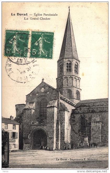 Carte Postale Ancienne de LE DORAT