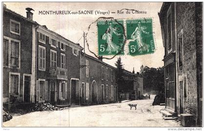 Carte Postale Ancienne de MONTHUREUX sur SAONE