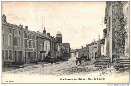 Carte Postale Ancienne de MONTHUREUX sur SAONE