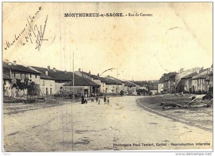 Carte Postale Ancienne de MONTHUREUX sur SAONE