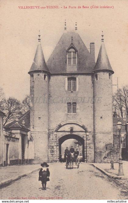 FRANCE - Villeneuve sur Yonne - La Port de Sens