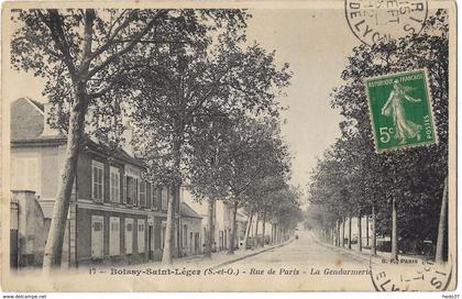 Boissy-Saint-Léger - Rue de Paris - La Gendarmerie