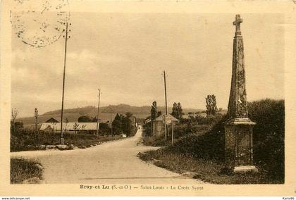 bray et lû * village hameau st louis * la croix santé