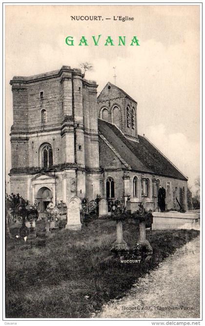 95 NUCOURT - L'église