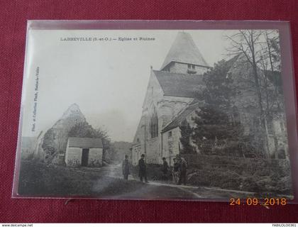 CPA - Labbeville - Eglise et Ruines