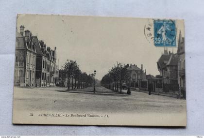 Abbeville, le boulevard Vauban, Somme 80