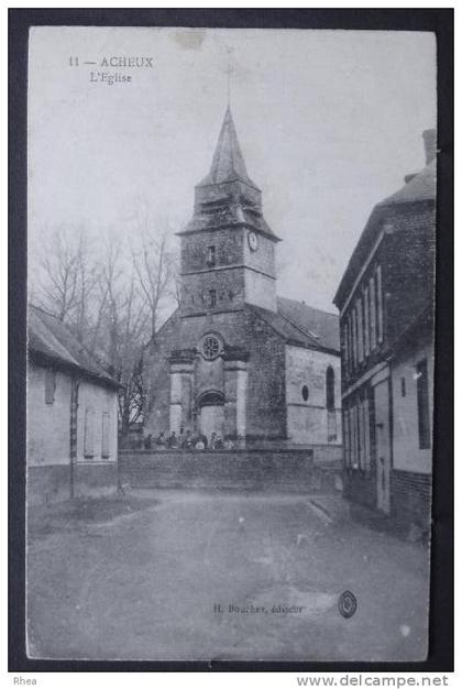 80 Acheux-en-Amiénois eglise    D80D  K80003K  C80003C RH049431