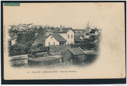 AIGNAY LE DUC - Gare du Tramway