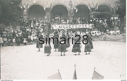 AIGUEPERSE - CARTE PHOTO CARNAVAL - CAVALCADE