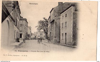 AIGUEPERSE GRANDE RUE (BAS DE VILLE)