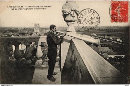 CPA AIRE-sur-la-LYS - Balustrade du Beffroi (117092)