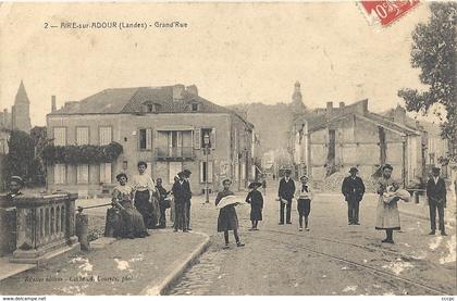 CPA Aire-sur-Adour Grand'Rue