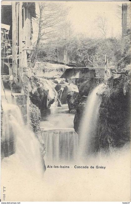 Aix-les-Bains - Cascade de Grésy