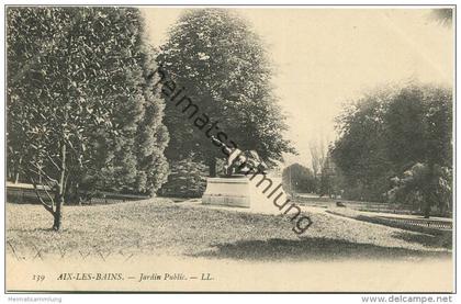 Aix-les-Bains - Jardin Public