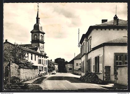 CPA Albestroff /Moselle, Route de Lèning