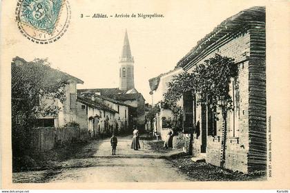 albias * avenue de négreplisse * villageois