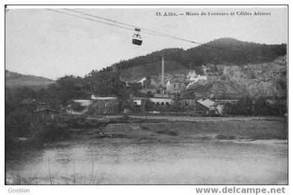 ALES 13 MINES DE FONTANES ET CABLES AERIENS