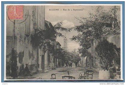 13 - ALLEINS -- Rue du 4 septembre