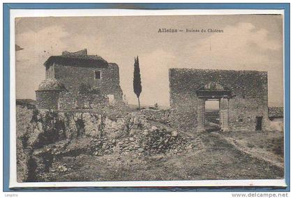 13 - ALLEINS -- Ruines du chateau