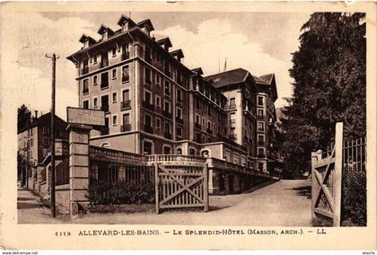 CPA Allevard-les-Bains - Le Splendid-Hotel FRANCE (961710)