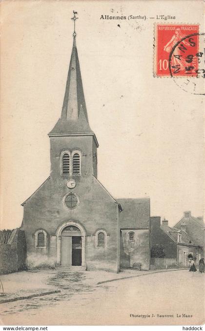 ALLONNES : L'EGLISE