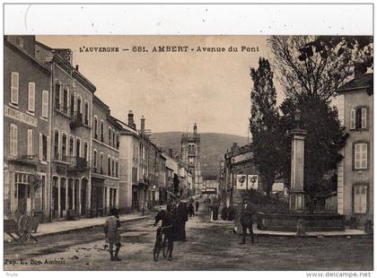 AMBERT AVENUE DU PONT