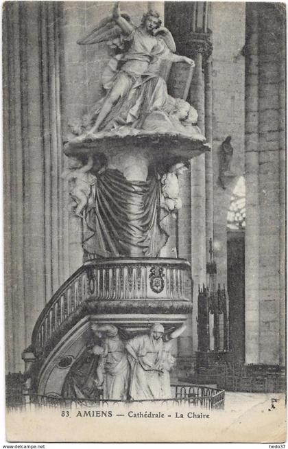 Amiens - Cathédrale - La Chaire