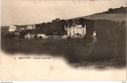 CPA Amplepuis - Chateau de Sarron (1036426)