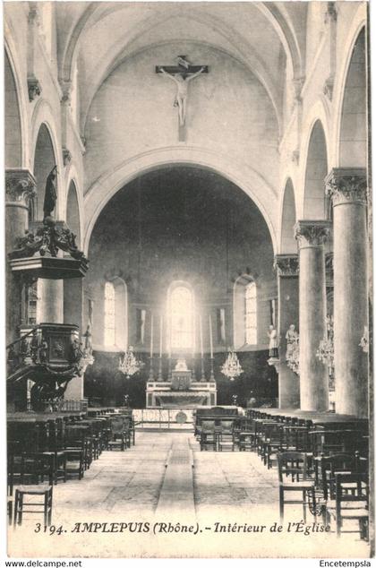 CPA-Carte Postale France  Amplepuis  Intérieur de l'église VM56237