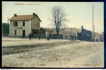 cpa du 69 Amplepuis Gare de l' A.S.V.    STEP5