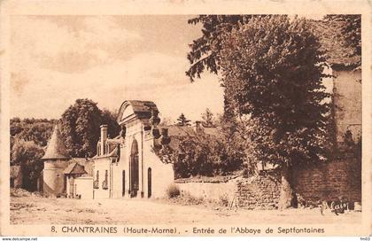 Andelot Chantraines abbaye de Septfontaines