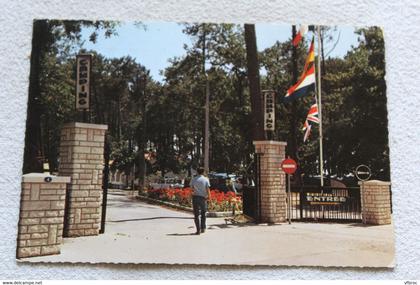 Cpm 1971, Andernos les bains, camp de Fontainevieille, Gironde 33