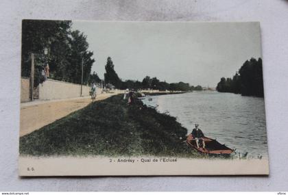 Andresy, quai de l'écluse, Yvelines 78